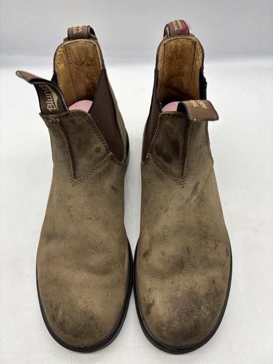 Blundstone Classic Chelsea Boots Rustic Brown Leather Sz 8 Mens / 10 Womens main image 11